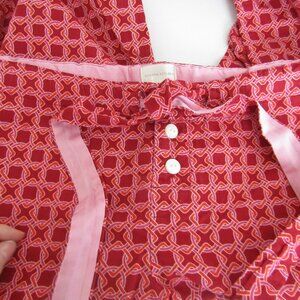 Banana Republic Pajama Pants , Women , Cotton Blend, Medium,  Red & Purple  EUC